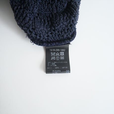 2023SS / UNITED ARROWS / レース ミニ ショートスリーブニット / 15182991662 / 2409-0180