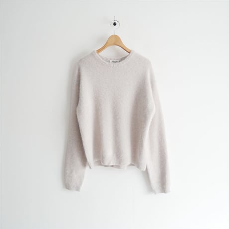 2024AW / 未使用 / SALON adam et rope' / フォックスカシミヤクルーネックプルオーバー / SHM34520 / 2501-2114