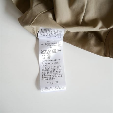 2025SS / JOURNAL STANDARD / ドライクロスミドルバルカラーコート / 25020400901010 / 2510-2144