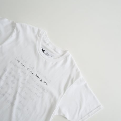 2023 / DEUXIEME CLASSE購入品 / SKIN / WRITING Tシャツ / 23070510001710 / 2310-0972