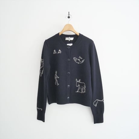 〇継続販売品 / TOMORROWLAND購入品 / sea NEW YORK / DEMI FRENCH WORKWEAR KNIT CARDIGAN / 2505-0594