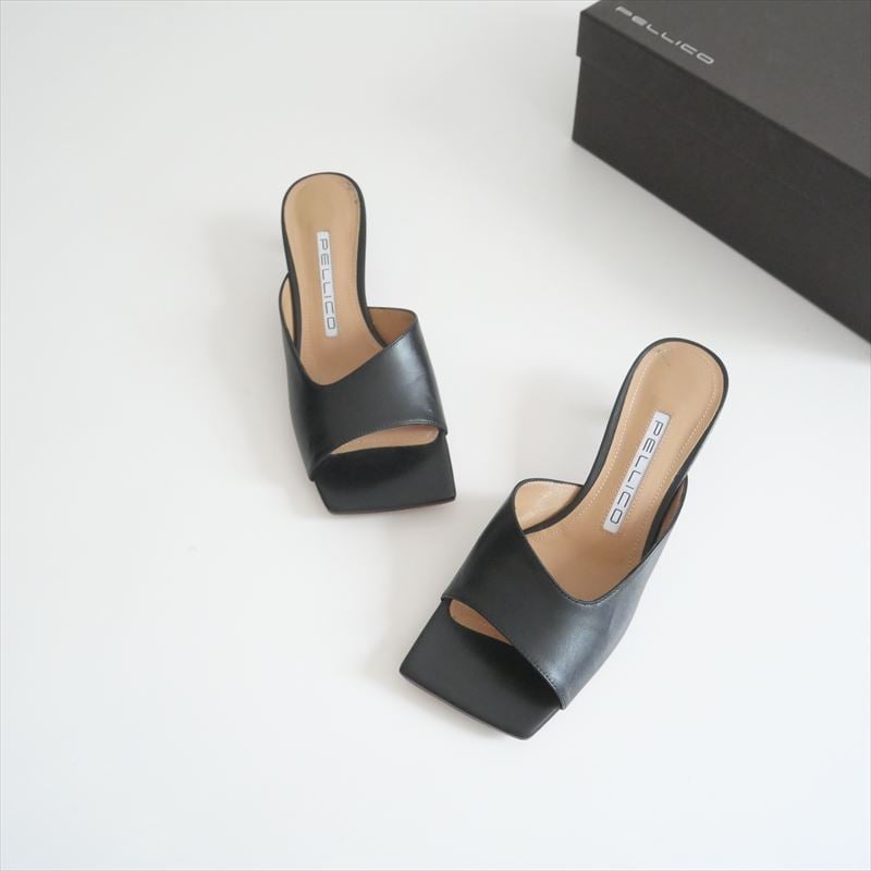 D05370 未使用品 PELLICO ALICE 35 スクエアトゥ サンダル