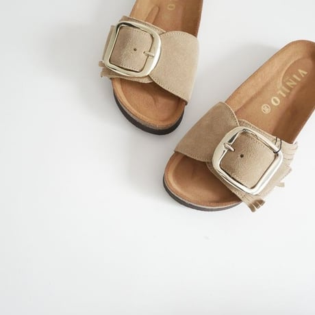 2025SS・人気完売品 DEUXIEME CLASSE購入品 VINILO / FRINGE SANDAL / 250935100029102511-0424