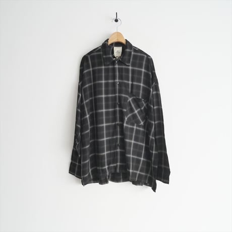2024SS・人気完売品 / 未使用 / L'Appartement別注 / REMI RELIEF / CHECK 2 WAY SHIRT / 24050570003910 / 2411-1329