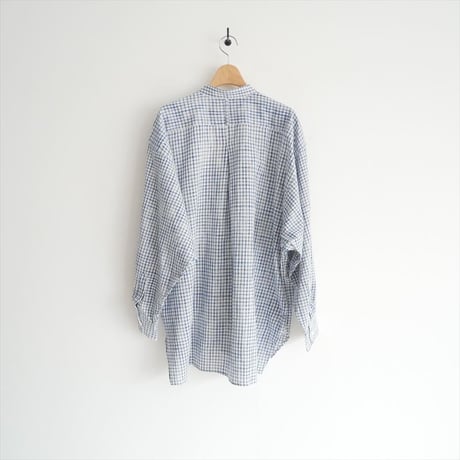 ASEEDONCLOUD / Homey cloth check リネンブラウス  / 221602 / 2509-2124