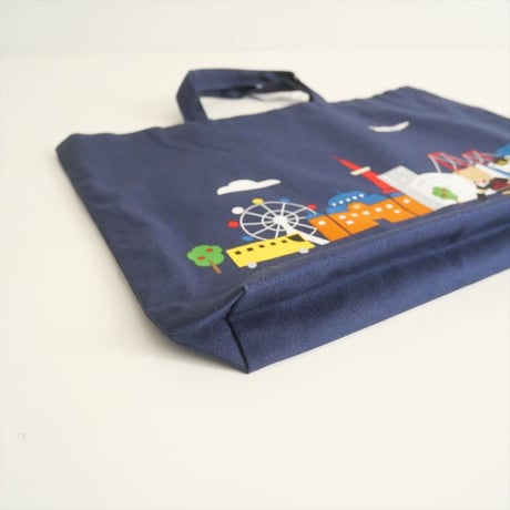 人気完売品 / 未使用 / familiar×JAL / マチ付きレッスンバッグ / 2508-0616