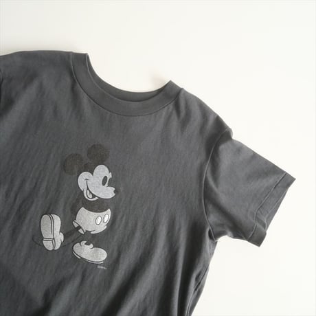 〇2025AW今季・人気完売品 / 未使用 / Americana×HUG O WaR / ミッキーマウス/グリッターpt.T-sh / BE-524 / 2510-2130
