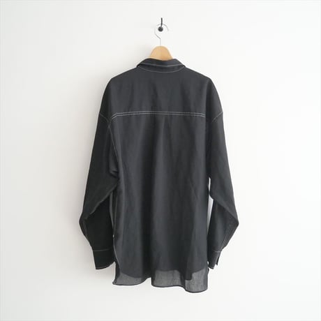 2022 / CITYSHOP / SEE-THROUGH シャツ / 22050042514020 / 2407-0536