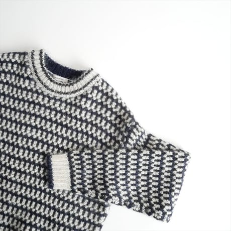 2022AW / BLAMINK / ジャガード3G　モヘヤシルクニット / 7913-106-0259 / 2512-1258
