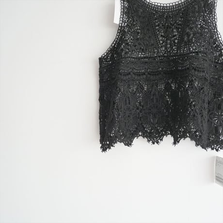 継続販売品・人気完売品 / 未使用 / journal standard luxe / レースMIX ノースリーブブラウス / 24050440013010 / 2505-2096