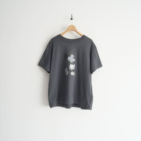 〇2025AW今季・人気完売品 / 未使用 / Americana×HUG O WaR / ミッキーマウス/グリッターpt.T-sh / BE-524 / 2510-2130