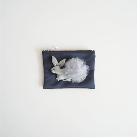 未使用 / LUDLOW / Flat pouch (Rabbit) / 2504-0087