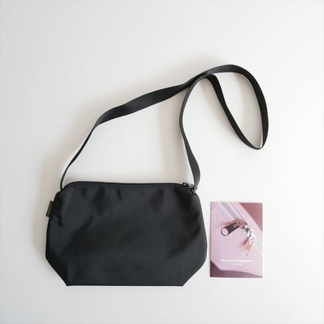 継続販売品・2026年1月購入 / Herve Chapelier / 1752N (ナイロンスクエアショルダーバッグM) ノワール / 1752N / 2602-0887