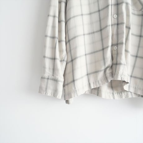 2023SS / L'Appartement別注 / REMI RELIEF / CHECK 2WAY SHIRT / 23050570003810 / 2405-1161