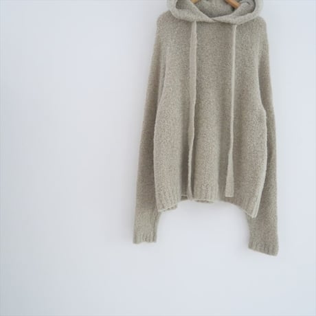 〇2024AW / FRAMeWORK / Loop Yarn フード プルオーバー / 24080220215040 / 2504-0177