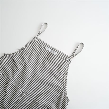 journal standard luxe ヘリンボーダー キャミサロペット 23030440006010 / 2604-1360