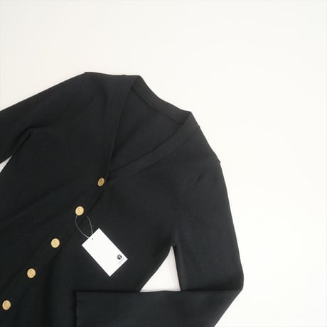 継続販売品・人気完売色 / DEUXIEME CLASSE / DINER B RIB Vネックカーディガン / 24080500415010 / 2510-0209