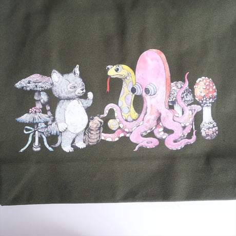 継続販売品 / ヒグチユウコさん / MOE絵本雑貨店 / トートバッグ せかいいちのねこ / 2503-1165
