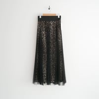 2025 未使用 DEUXIEME CLASSE購入品 LOYD FORD LEOPARD TULE SKIRT 25060510000510 2606-0728