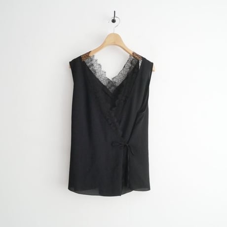 継続販売・人気完売品 Plage solstiss frenchlace ジレ 250519227123302606-0065