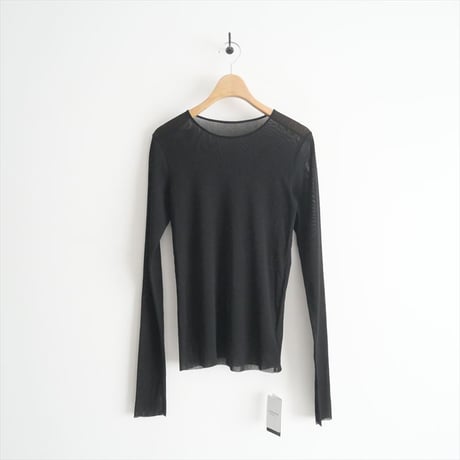 2024AW今季 / 未使用 / Plage / Mesh Sheer ロンT / 24070922106130 / 2410-0945