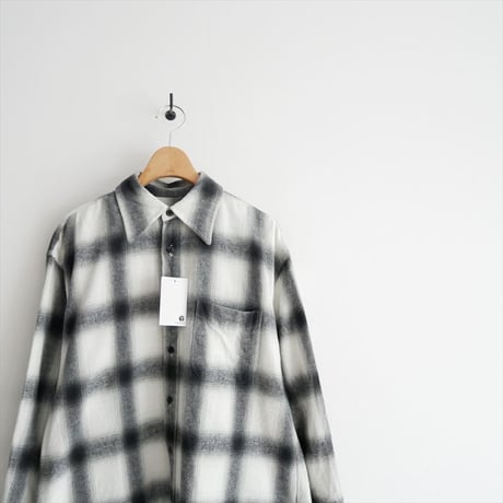 2022AW / THE SHINZONE / DOUBLE CUFF CHECK SHIRT / 22AMSBL04 / 2502-2073