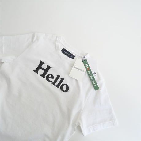 2024AW今季・人気完売品 / 未使用 / 10th限定 / MADISON BLUE / HELLO TEE PARIS Tシャツ  / MB244-7002 / 2411-0215