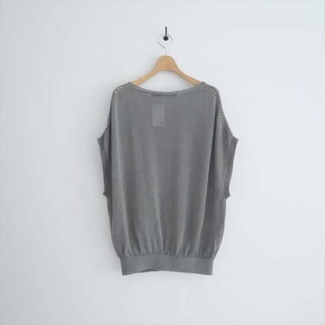 2025SS / Cloth＆Cross / Straw Yarn Wide Knit Pullover / 2508-1050