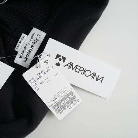 2024SS今季 / 未使用 / L'Appartement別注 / AMERICANA / Half Zip Sweat Onepiece / 24040560400010 / 2404-0800