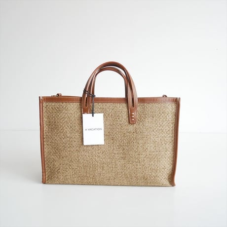 A VACATION / BREAD M CAMEL：トートバッグ / 24SS-A64-00-01 / 2512-0970