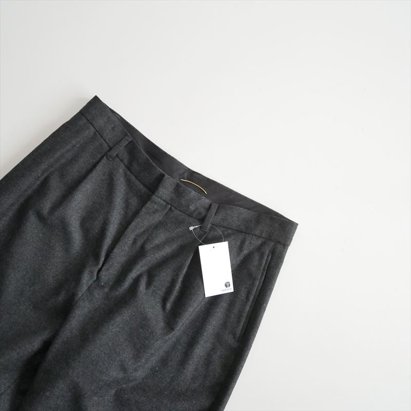 2023AW / L'Appartement / FLANNEL CURVY PANTS /