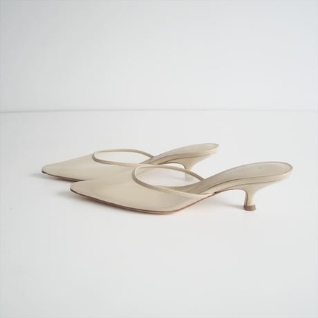 2024SS / 未使用 / ESTNATION購入品 / BRENTELLA / シアーミュールサンダル / 41-100-44-040379 / 2410-1078