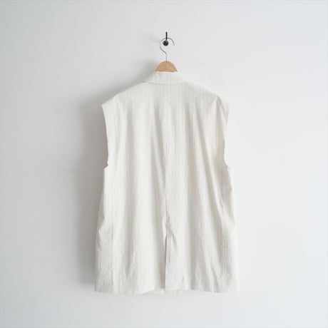 2024SS今季 / 未使用 / HELIOPOLE / DOUBLE BREASTED GILLET / 14003029012HN / 2405-2154