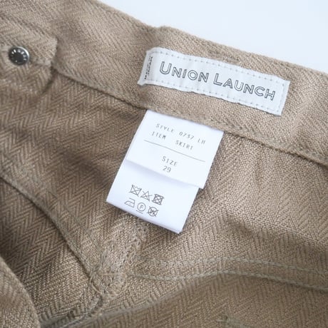 2022SS / L'Appartement購入品 / UNION LAUNCH / LINEN MAXI SKIRT / 3510500129 / 2401-0584