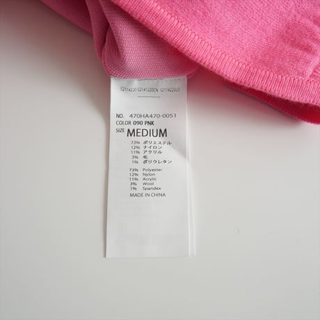 2024AW・人気完売品 / nagonstans / form pullover / 470HA470-0051 / 2503-0930