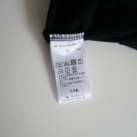 2023SS / CELERI / Deuxieme Classe / Flare Tee / 23070500301010 / 2410-0246