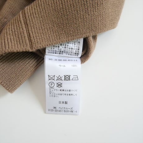 2023AW / DEUXIEME CLASSE / WISH クルーネック プルオーバー / 23080500401030 / 2508-0766