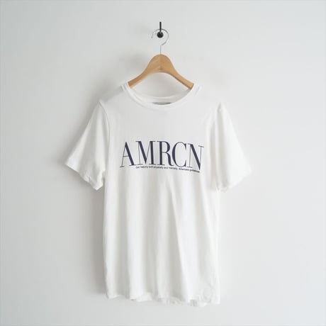 2021SS / 未使用 / MUSE de Deuxieme Classe別注 / AMERICANA / AMRCN Tシャツ / 21070521004610 / 2403-1203