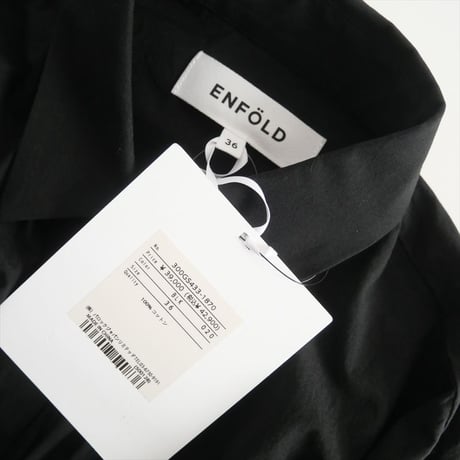 2023SS・人気完売品 / ENFOLD / TACK-SLEEVE SHIRTS DRESS / 300GS433-1870 / 2411-1429