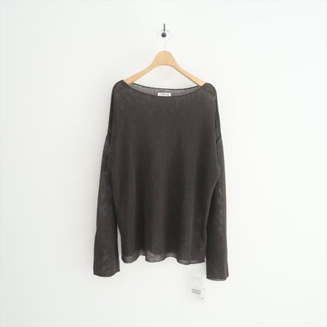 継続販売・人気完売カラー / 未使用 / DEUXIEME CLASSE / LINO Sheer プルオーバー / 25080500809010 / 2509-0080
