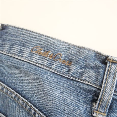 2023 / Cloth＆Cross / 裾フリンジカーブデニムパンツ / 2508-0555