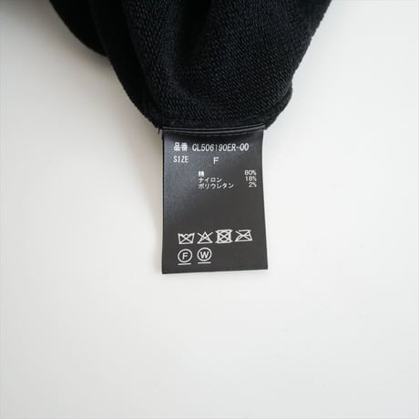 2025AW / Curensology / ニットベロアチュニック / 576239 / 2602-0289