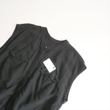 2024SS / nest Robe / リネン超撥水ベスト / 01241-1036 / 2507-2034