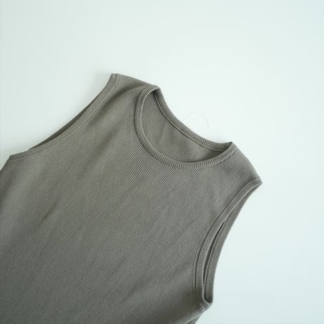 2025SS / DEUXIEME CLASSE / DINER B CROP タンクトップ / 25080500412010 / 2603-1171
