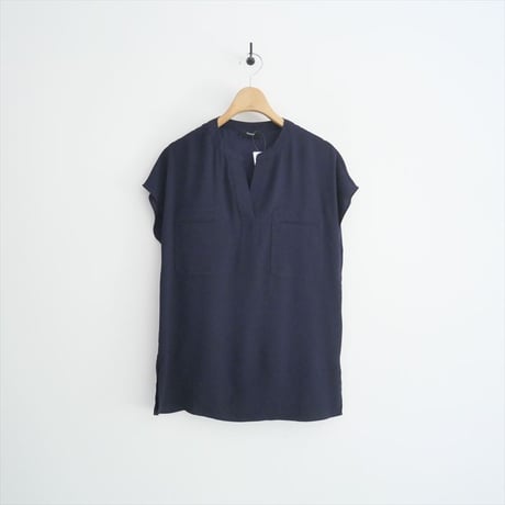 2022SS / Theory / Powder Crepe PKT Popover N / 01-2208204 / 2411-1365