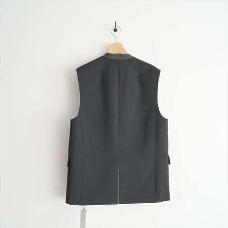 2024AW今季 / 未使用 / IORE / BICOLOR GILET(BLACK) / IOR24AW-VT-001 / 2410-1344