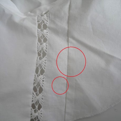 2024 / 未使用 / IENA二子玉川店限定品 / VIOLETTE ROOM / LACE BLOUSE  / 24051910001330 / 2412-0114