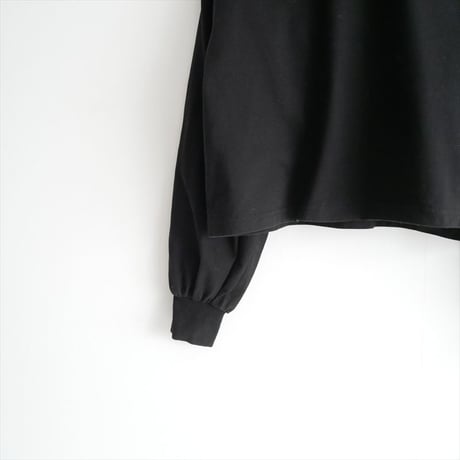 継続販売品 / HYKE / CROPPED LONG SLV TEE / 12399 / 2601-0152