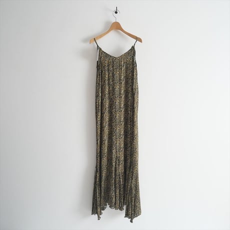 未使用 / L'Appartement / Tiger Print Cami Dress / 2400-0288