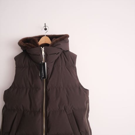 2024AW / 未使用 / L'Appartement購入品 / LOU ANDREA / FAKE MINK VEST / 24010570003030 / 2501-0865